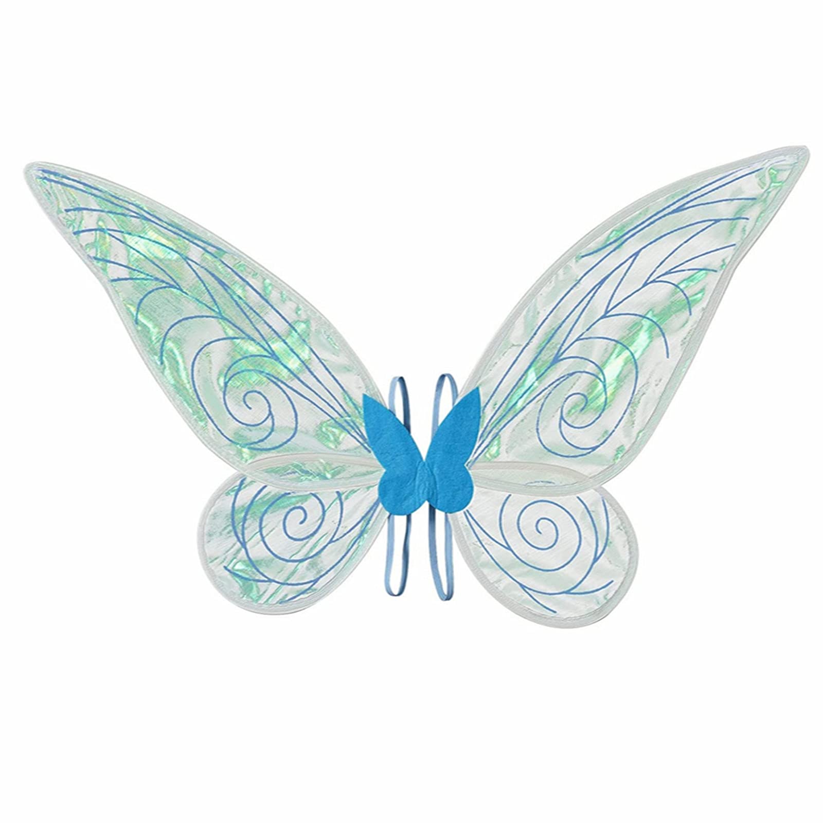 Angel Butterfly Fairy Princess Wings - Sparkle Halloween Costume for Women & Girls | Cosplay Dress Up & Party Favor | Perfect for Halloween Parties, Cosplay Events & Dress-Up Play