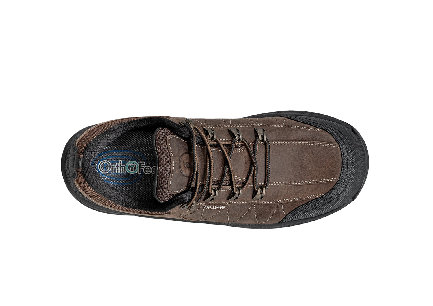 Dolomite Work Shoes for Men - Durable Brown Safety Boots for Construction, Hiking & Outdoor Work