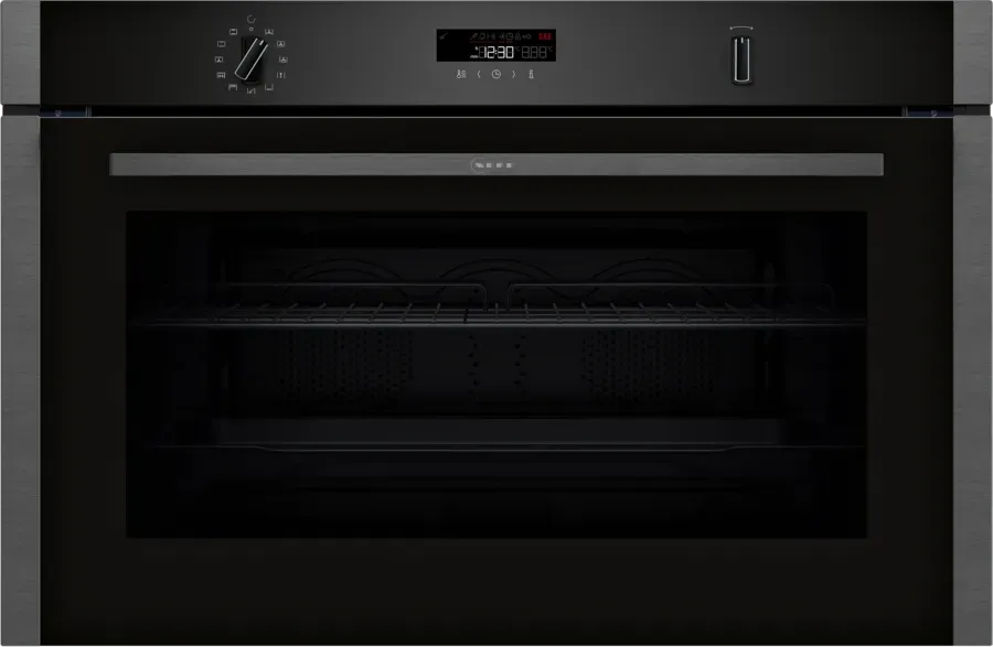 Neff N50 Built-In Pyrolytic Oven 90cm - Self-Cleaning Electric Oven with Advanced Cooking Functions | Perfect for Baking, Roasting & Family Meals