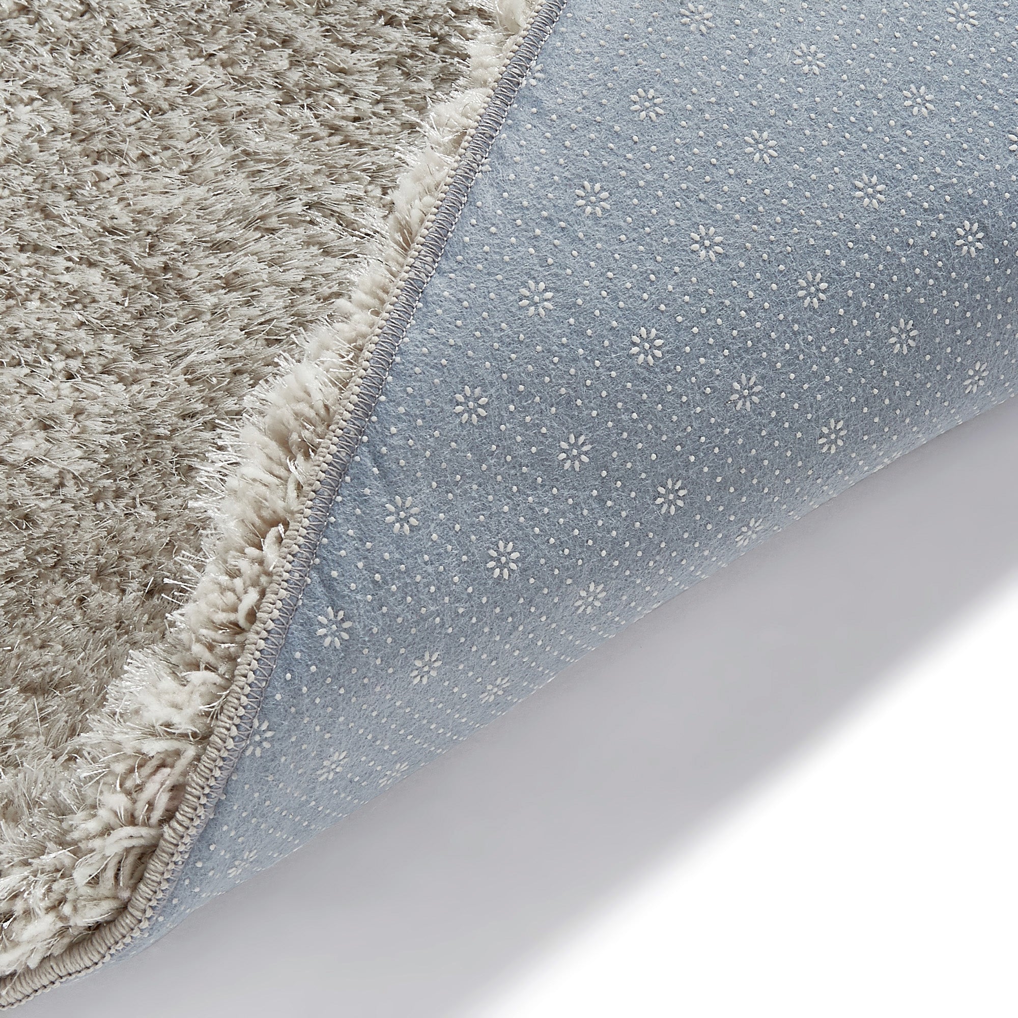 Premium Silver Memory Foam Round Rug - 59