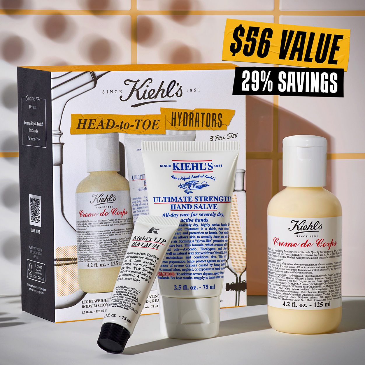 Head To Toe Hydrators - Premium Skincare Set for Full Body Moisturizing | Perfect for Dry Skin Care & Daily Hydration Routine