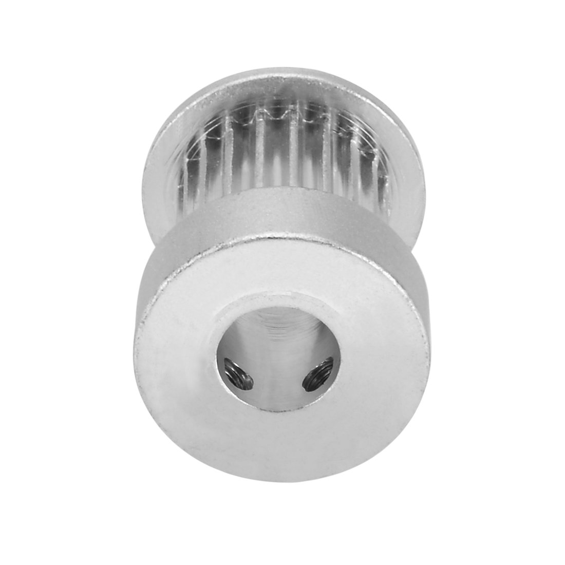 uxcell Aluminum 20 Teeth 6.35mm Bore 5mm Pitch Timing Belt Pulley for 3D Printer - High Precision CNC Machined Part for DIY 3D Printing, Robotics, and Automation Projects