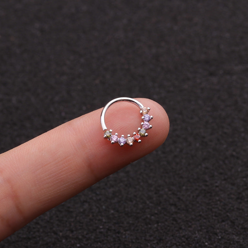 925 Sterling Silver Cartilage Mini Hoop Earrings - Dainty & Hypoallergenic Earrings for Women | Perfect for Everyday Wear, Gifts & Piercing Jewelry | HSPJ1938