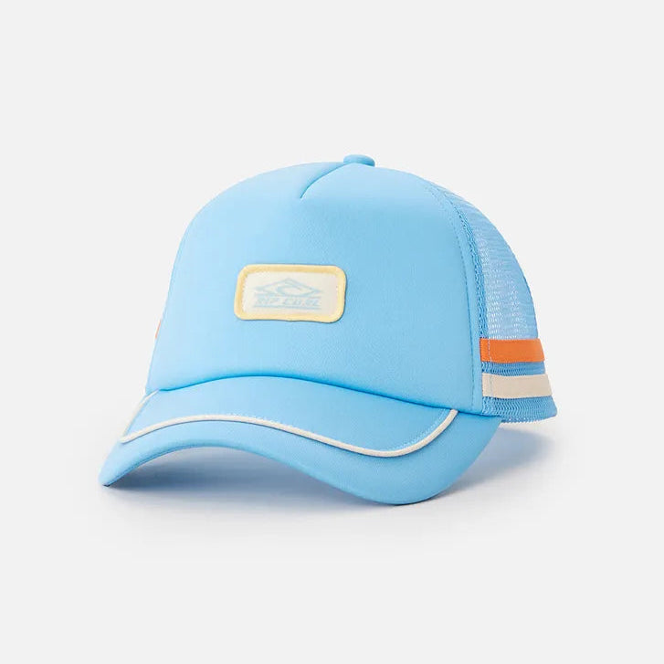 Rip Curl Mixed Revival Trucker Hat for Women - Stylish Vintage Baseball Cap for Outdoor, Beach, and Casual Wear