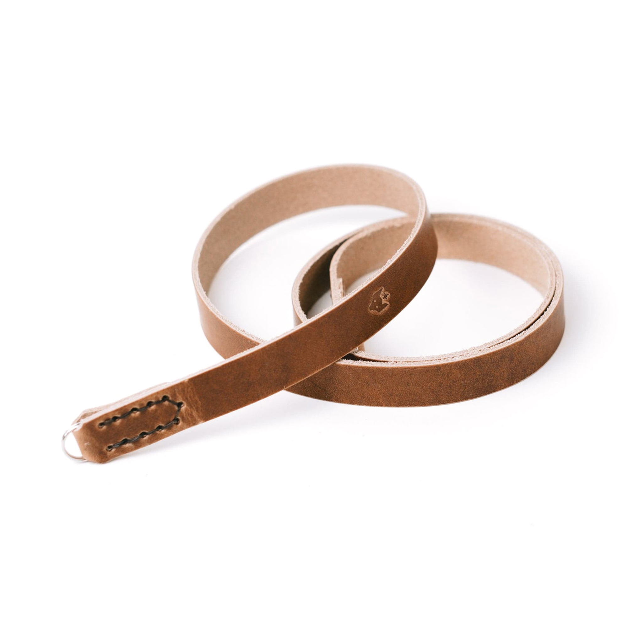 Clever Supply Minimalist Camera Strap with Split Ring - 40 Inch Chestnut Brown - Comfortable Neck Strap for DSLR, Mirrorless & Film Cameras - Perfect for Travel, Photography & Everyday Use