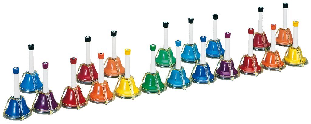 Zenon CBR-20T Hand/Touch Operated Music Bell with 20 Unique Sounds - Perfect for School Classrooms, Orchestras & Music Education