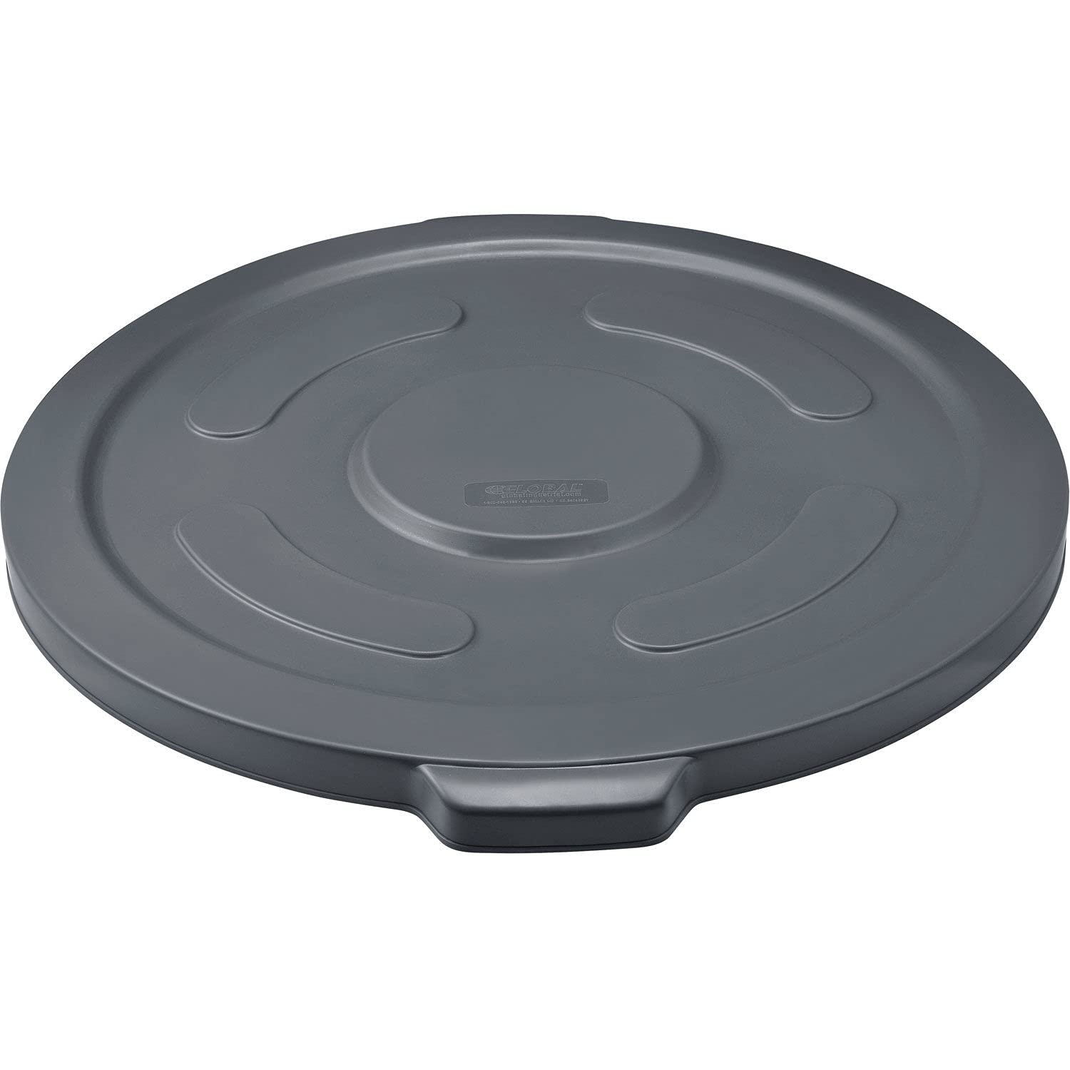 55 Gallon Trash Can Lid - Heavy Duty Garbage Bin Cover for Industrial & Outdoor Use - Fits Standard 55 Gallon Drums - Perfect for Warehouses, Factories & Commercial Spaces