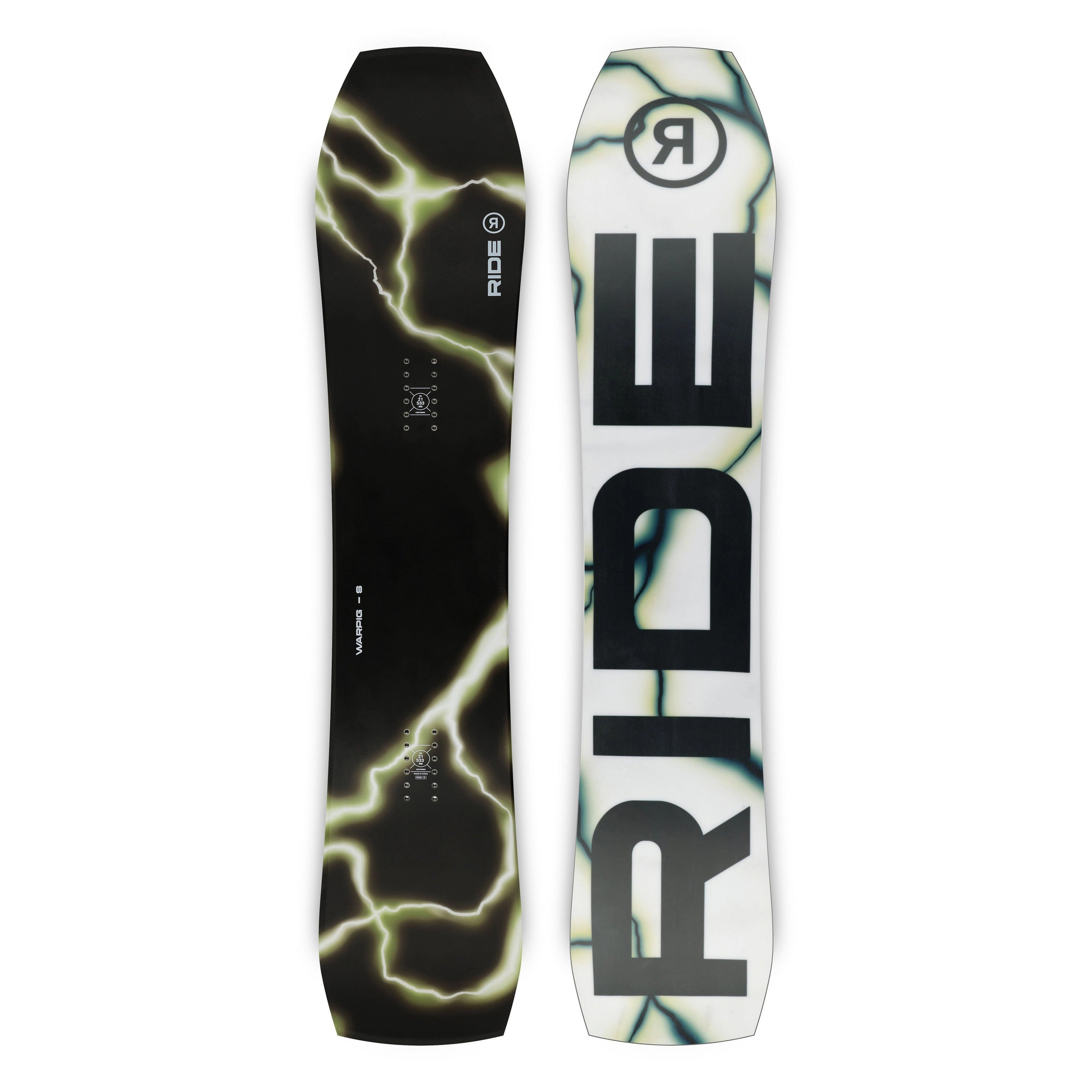 2025 WARPIG Snowboard for All-Mountain Riding - Perfect for Powder, Park, and Freestyle Snowboarding