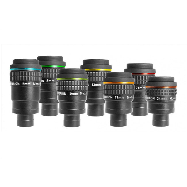 Baader Planetarium Hyperion 68° Eyepiece Set - Premium Telescope Eyepieces for Astronomy & Stargazing - Perfect for Deep Space Observation & Astrophotography