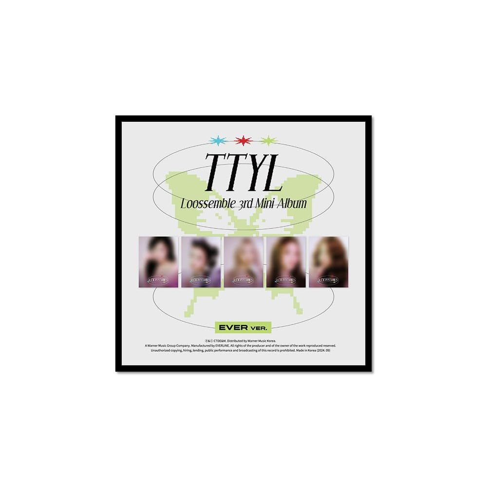 Loossemble TTYL 3rd Mini Album EVER MUSIC ALBUM Version (ViVi Version) - Kpop Merchandise for Fans, Collectors & Gift Giving