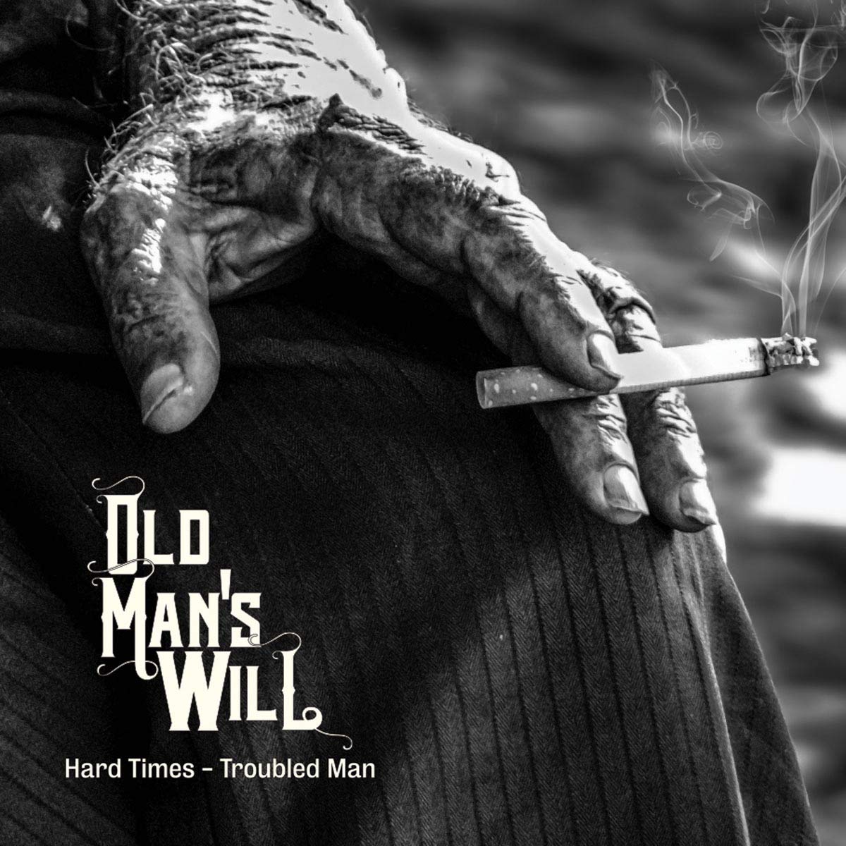 Hard Times - Troubled Man | Vintage Distressed Graphic T-Shirt for Men | Casual Streetwear & Retro Style Tee | Perfect for Everyday Wear, Concerts, and Urban Fashion