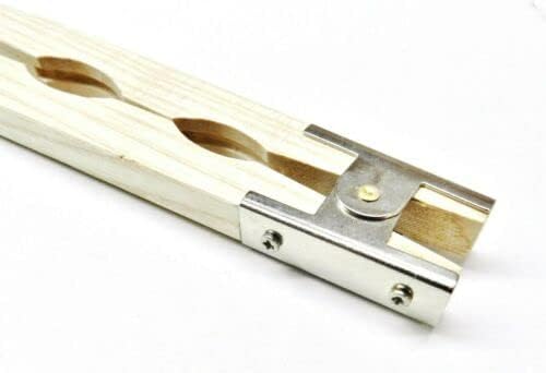 JTS Ring Holder Tool - Wooden Jewelry Making Hand Clamp for Ring Grinding & Polishing - Perfect for Jewelers, DIY Crafters & Metalworking Enthusiasts