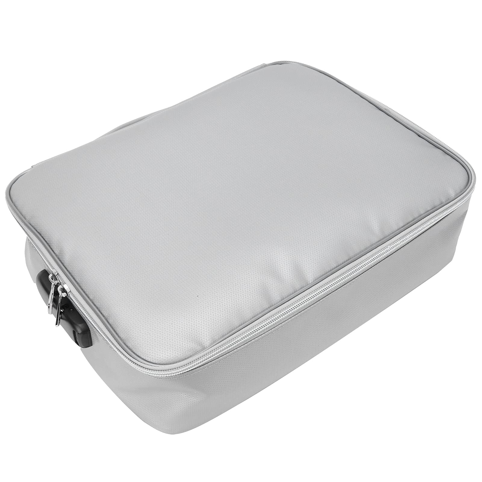 Fireproof Black Document Storage Bag for Travel, Office & Home