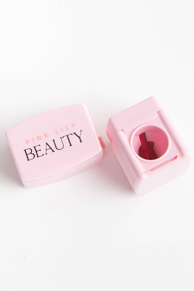 Pink Lily Beauty On Point Multi Pencil Sharpener - Dual Hole Design for Colored & Cosmetic Pencils - Perfect for Makeup Artists & Students - Final Sale