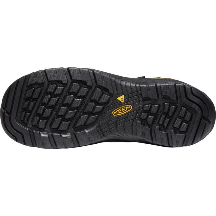 KEEN RENO MID Waterproof Hiking Boots for Men - Carbon Fiber Toe Protection, Medium & Wide Width - Perfect for Outdoor Adventures, Trail Walking & Work Safety