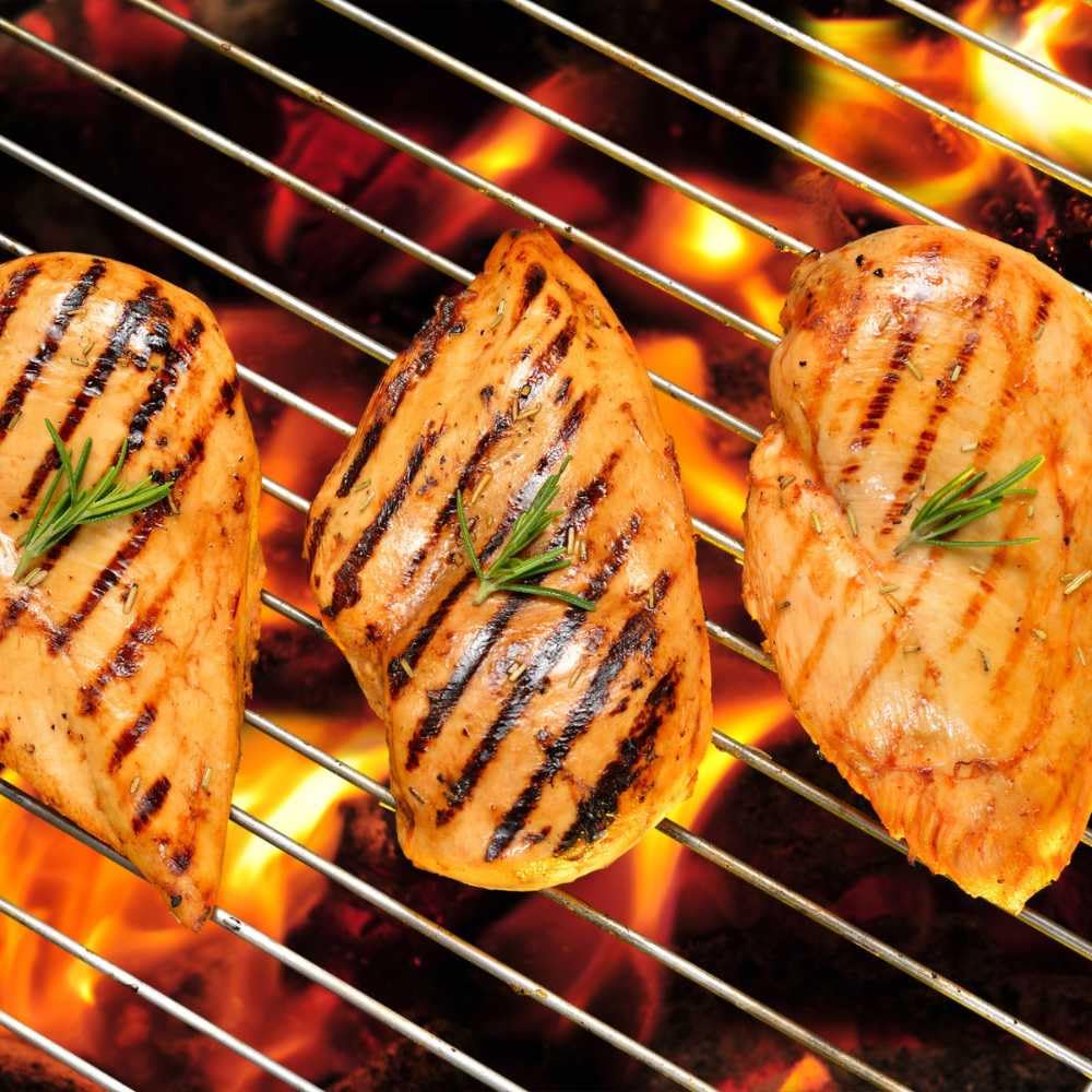 Today Gourmet Foods of NC - Boneless Skinless Antibiotic-Free Chicken Breast - 4 Ounce (Pack of 20) - Perfect for Meal Prep, Grilling & Healthy Cooking