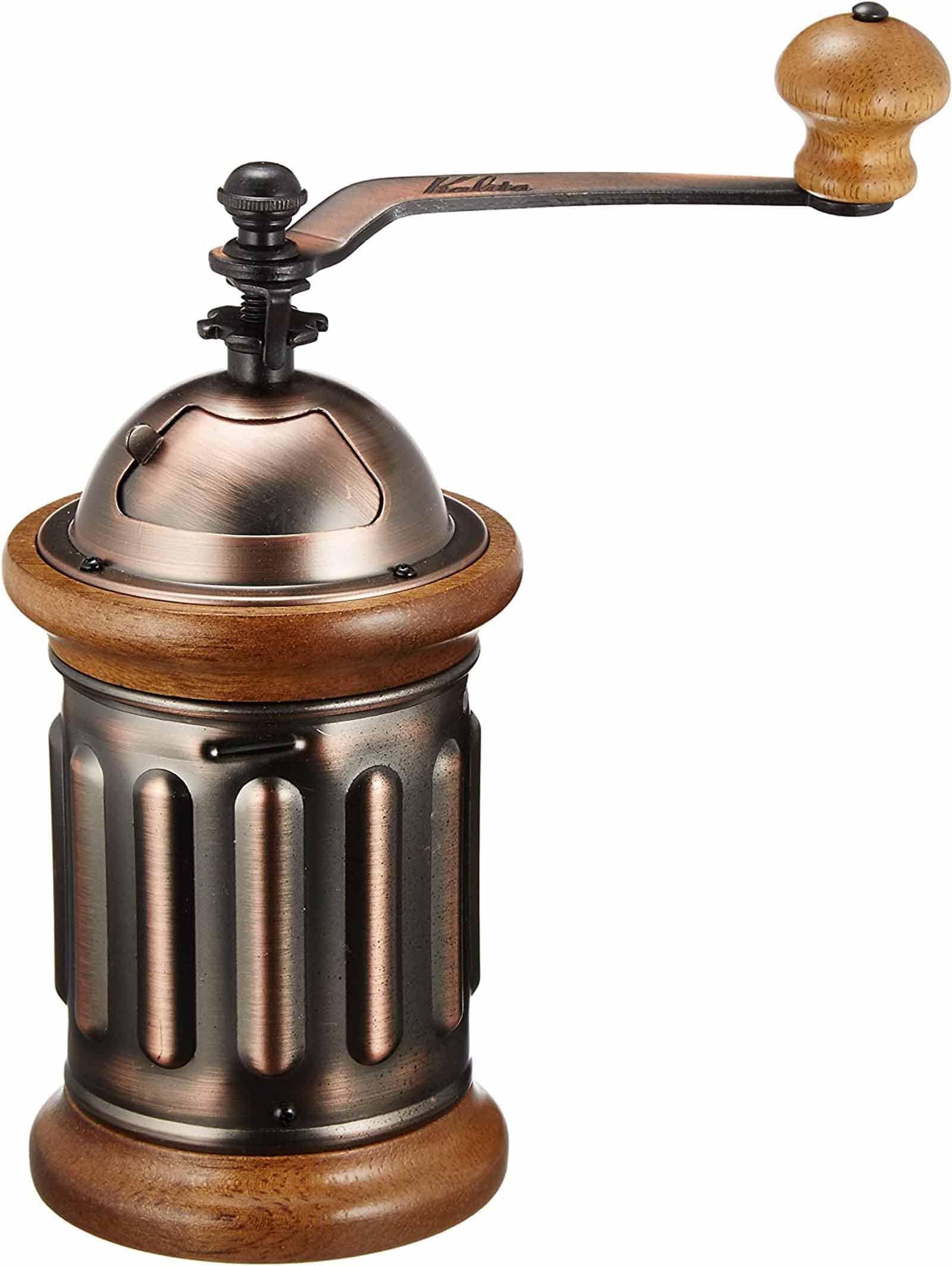 Premium Kalita KH-5 Manual Coffee Grinder - Portable Hand Mill for Espresso, French Press & Pour Over - Perfect for Home, Office & Travel Brewing