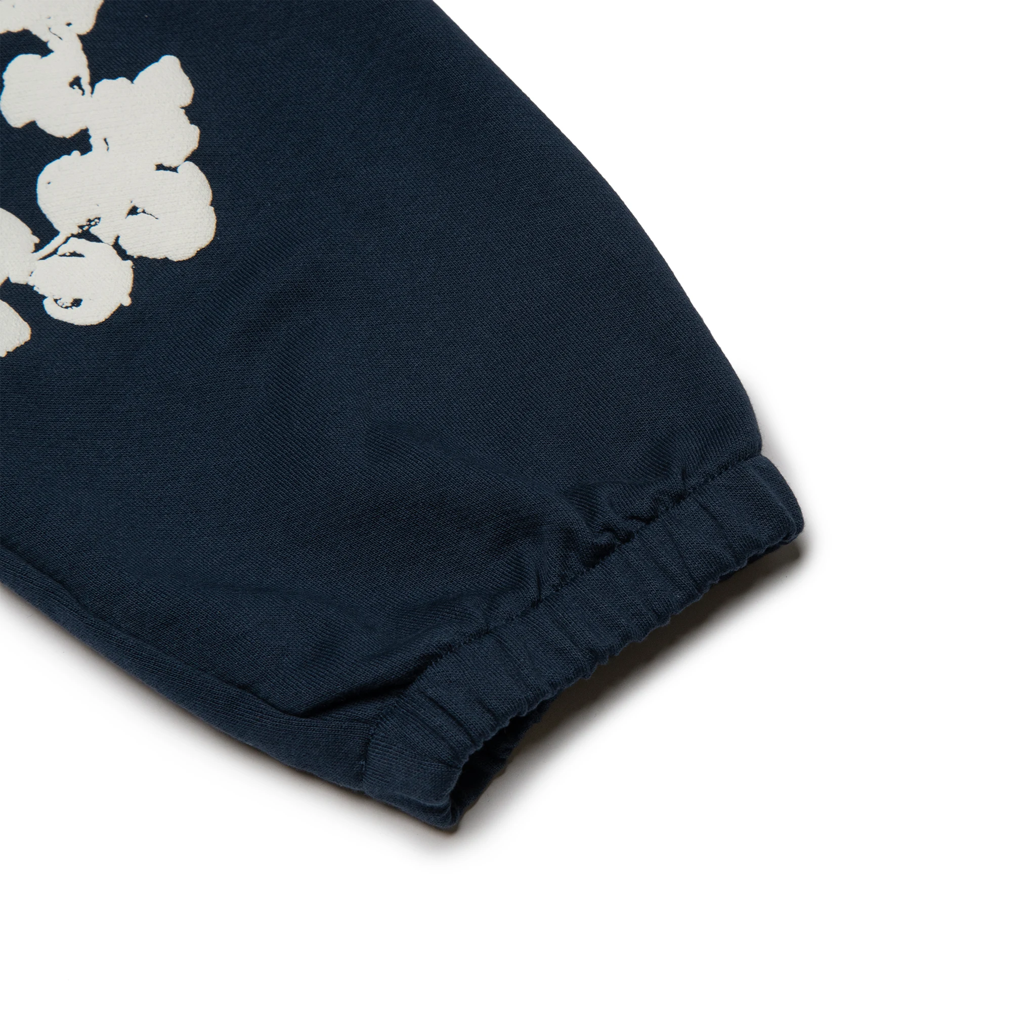 Denim Tears Cotton Wreath Navy Sweatpants for Men - Comfortable Casual Joggers for Streetwear & Lounge Wear