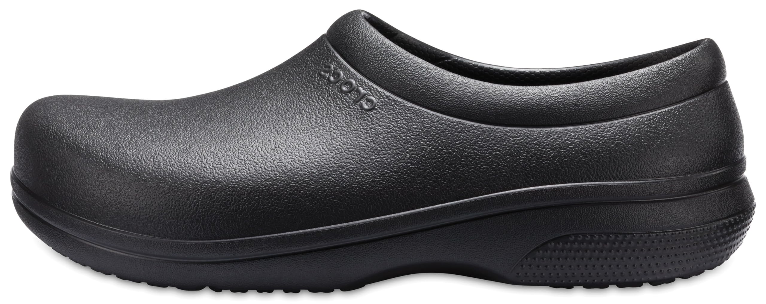 Crocs Unisex-Adult On The Clock Clogs - Slip Resistant Work Shoes for Men & Women | Comfortable Non-Slip Clogs for Nurses, Chefs & Service Industry Professionals