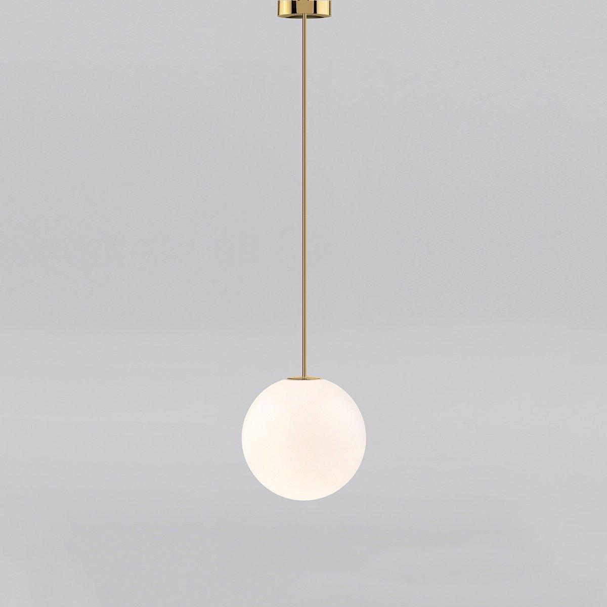 Vintage Brass Architectural Pendant Light - Industrial Style Ceiling Lamp for Kitchen, Dining Room & Bedroom Lighting