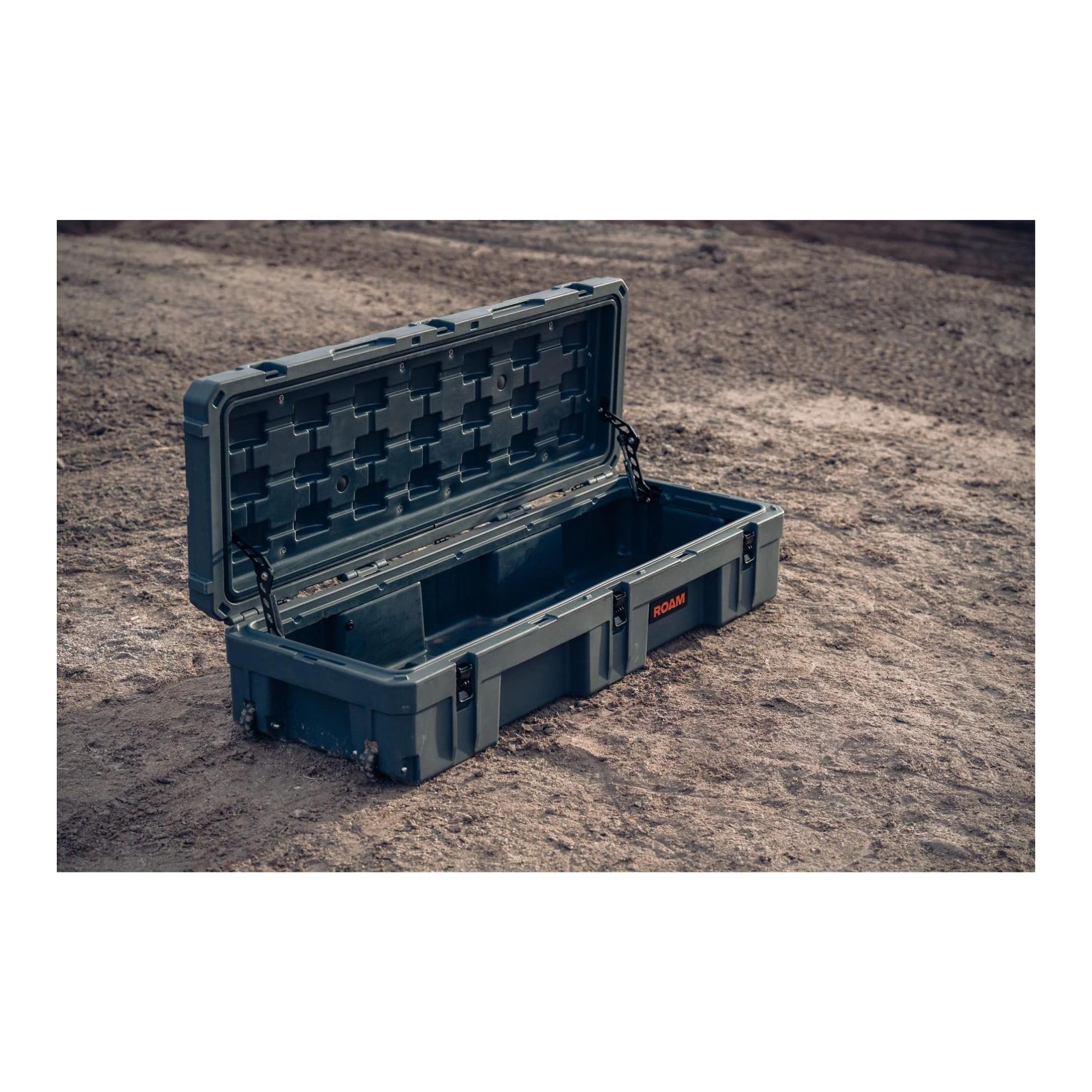 Roam Rugged Case Cargo Box - Waterproof Lockable LLDPE Storage Container for Truck Bed & Rooftop | Camping Gear Organizer, Overlanding Equipment Carrier | Perfect for Outdoor Adventures, Road Trips & Off-Road Storage