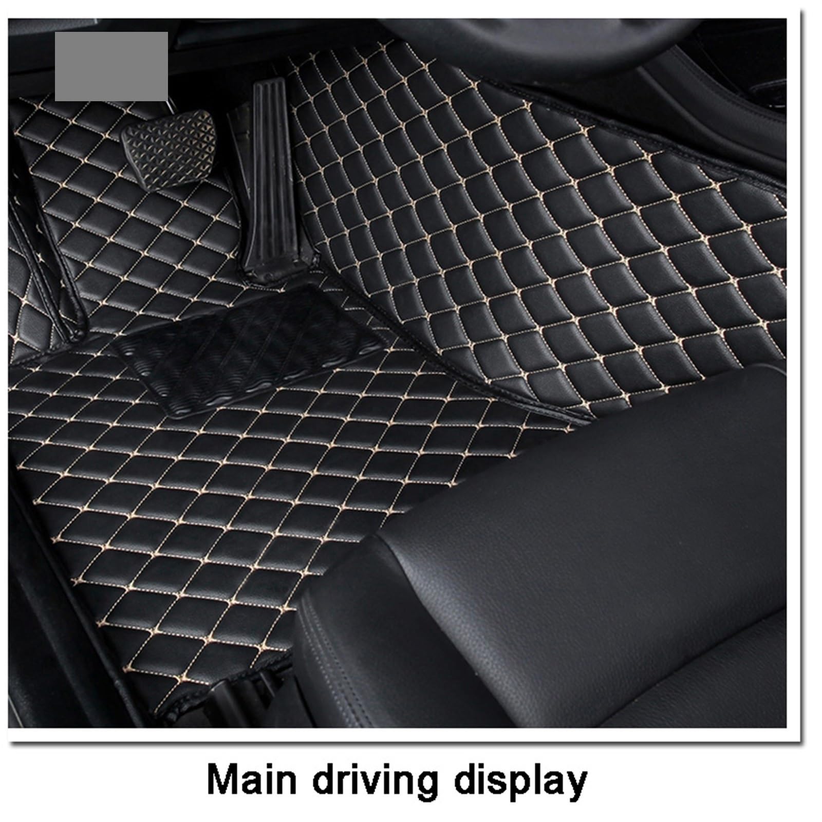 Custom Fit Hyundai Sonata Car Floor Mats - Premium All-Weather Floor Liners with Beige Color | Perfect for Daily Commute, Road Trips & Family Protection