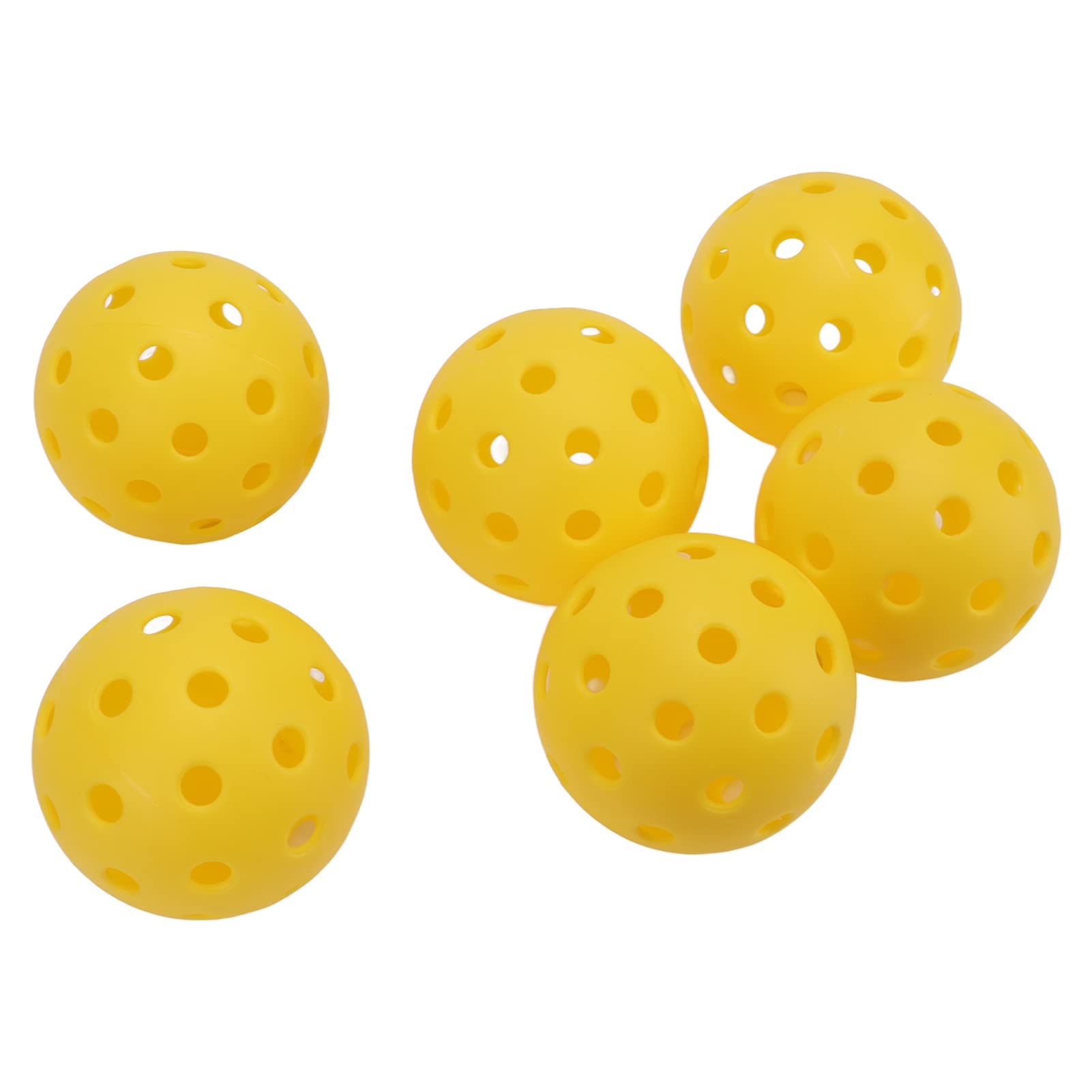 Outdoor Pickleballs - High Wind Resistance & Precise Drilling for Training