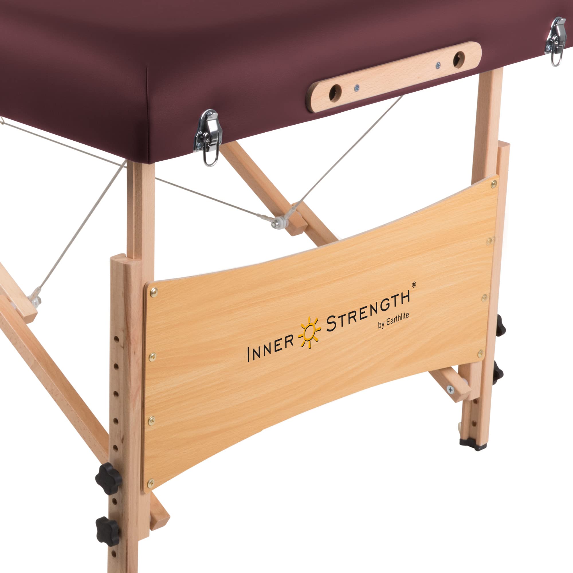 Portable Massage Table Set with Adjustable Face Cradle, Memory Foam Face Pillow & Carrying Case - Professional Home & Spa Massage Therapy Equipment for Relaxation & Pain Relief