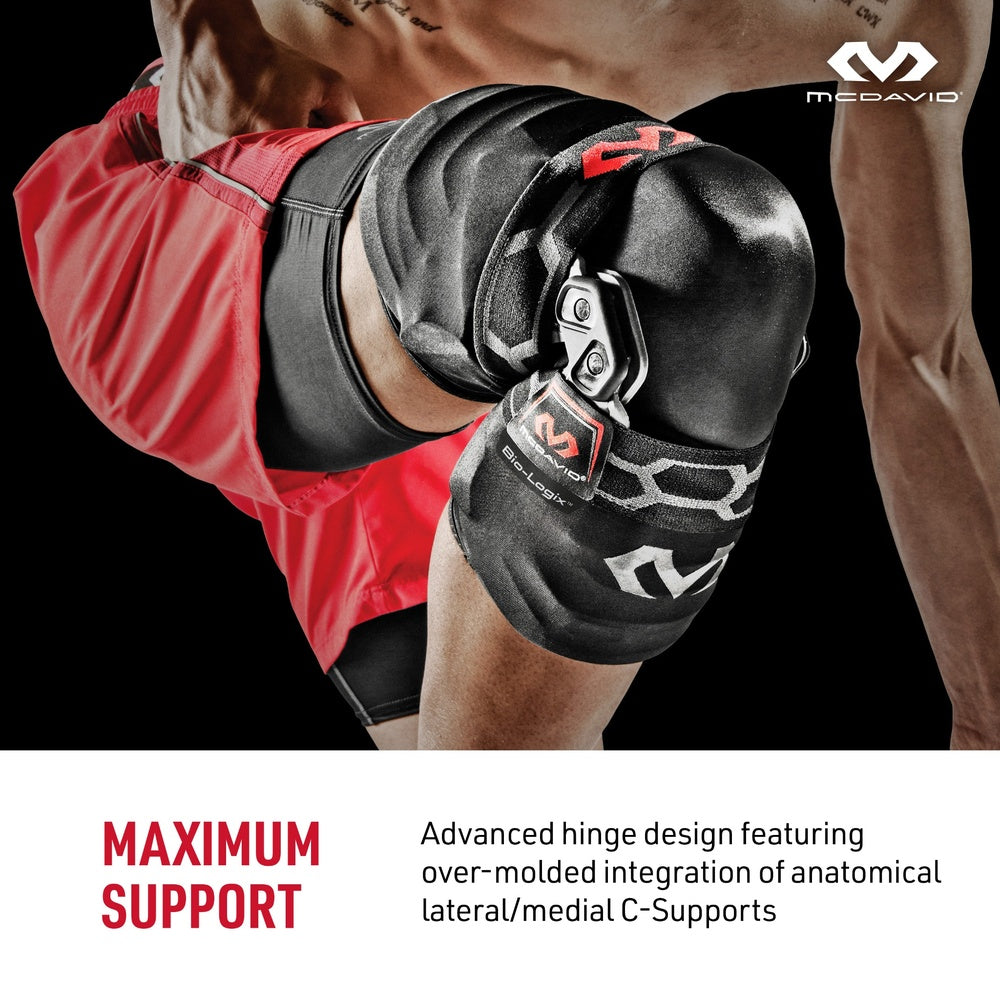 ELITE Bio Logix™ Knee Brace - Adjustable Support for Pain Relief & Injury Recovery - Perfect for Running, Sports & Arthritis Comfort