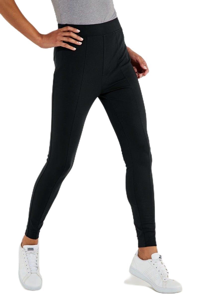Coolibar UPF 50+ Sarsala Cove Sun Protective Leggings for Women - UPF 50+ Sun Protection, Comfortable & Stylish for Outdoor Activities, Hiking, Yoga & Beach