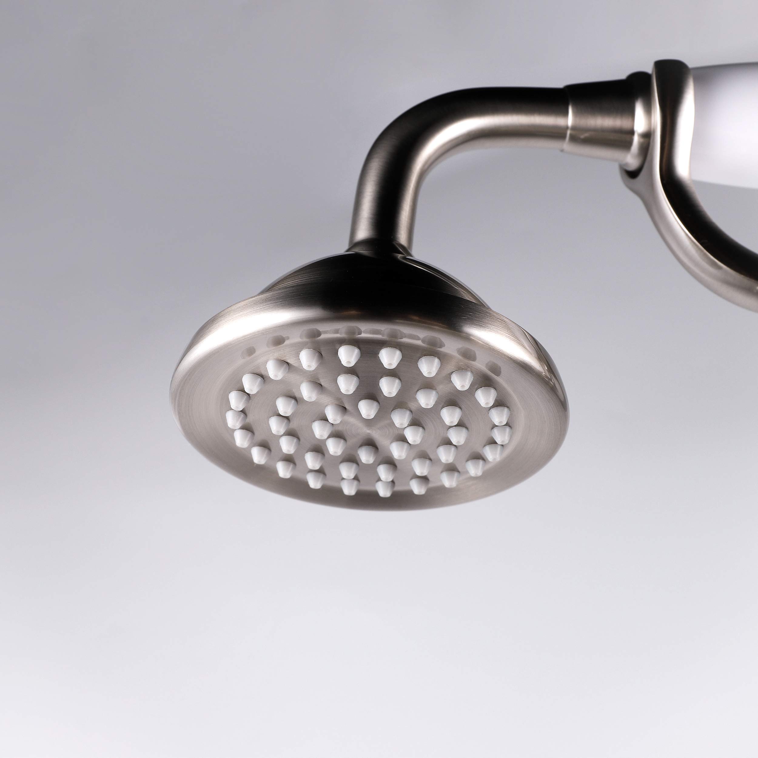 BTF03A-BN Freestanding Bathtub Faucet with Hand Shower in Brushed Nickel - Modern Ontario Style for Spa-Like Bathroom Experience, Perfect for Luxury Baths and Relaxation