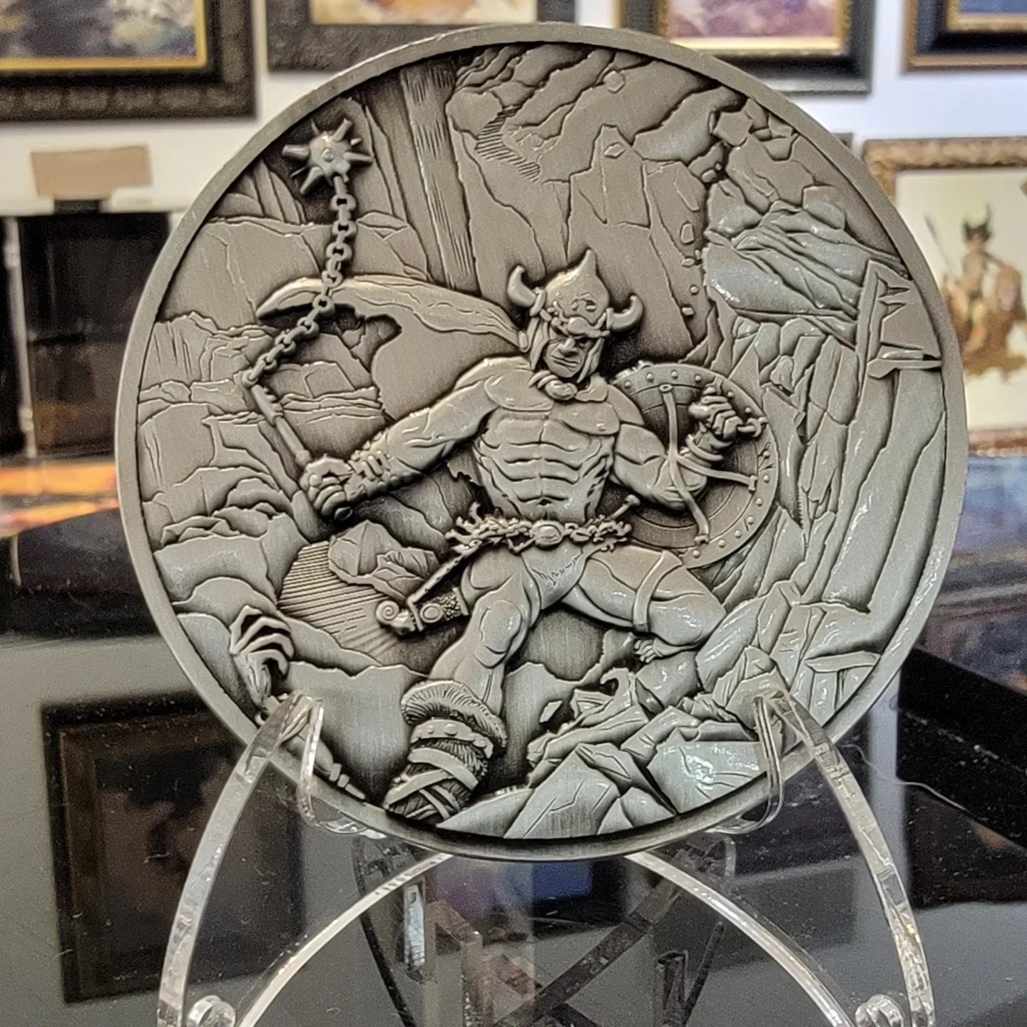 Goliath Coins Frank Frazetta Collector's Edition - Limited Edition Fantasy Art Coins for Collectors & Fans - Perfect for Display, Gifts, and Investment