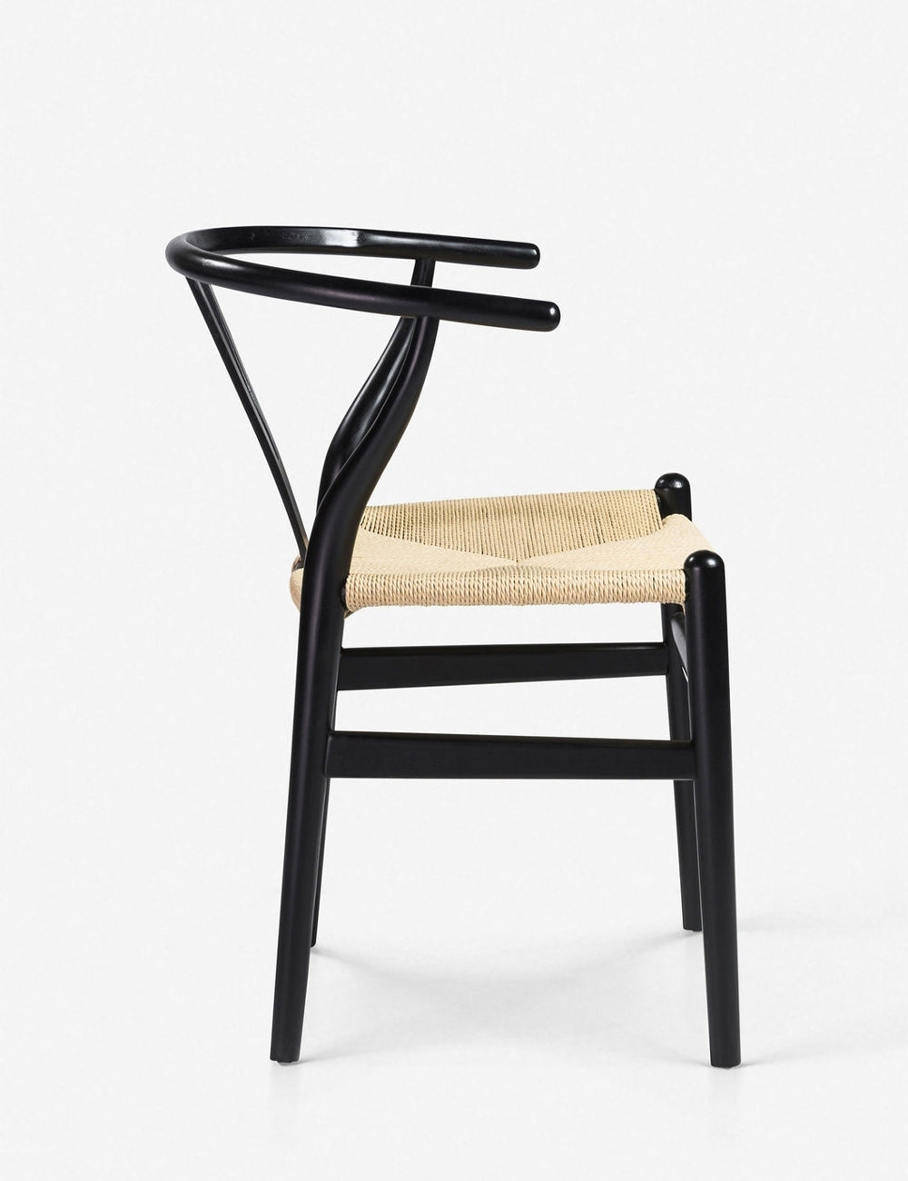 Modern Cylia Dining Chairs Set of 2 - Mid Century Wooden Kitchen Chairs with Upholstered Seat - Perfect for Dining Room, Kitchen, Breakfast Nook & Home Office