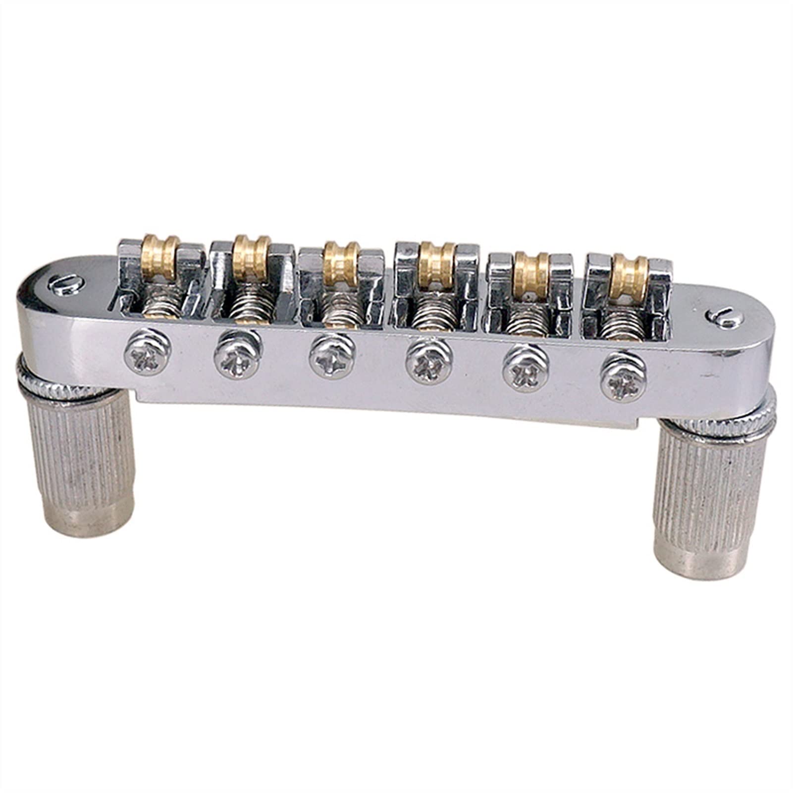 High-Quality Tune-O-Matic Roller Saddle Bridge for LP Electric Guitar - Perfect for Smooth String Action & Enhanced Playability - Ideal for Guitar Upgrades & Professional Performances