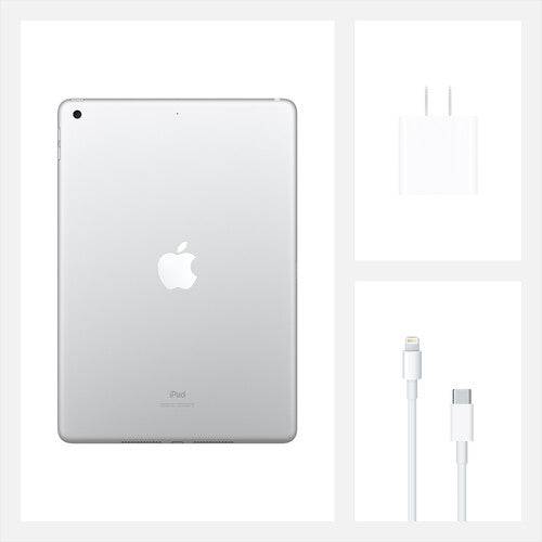 Apple iPad 10.2-inch (8th Generation, 128GB, Wi-Fi, Silver) - Latest Model with A12 Bionic Chip for Work, Study & Entertainment
