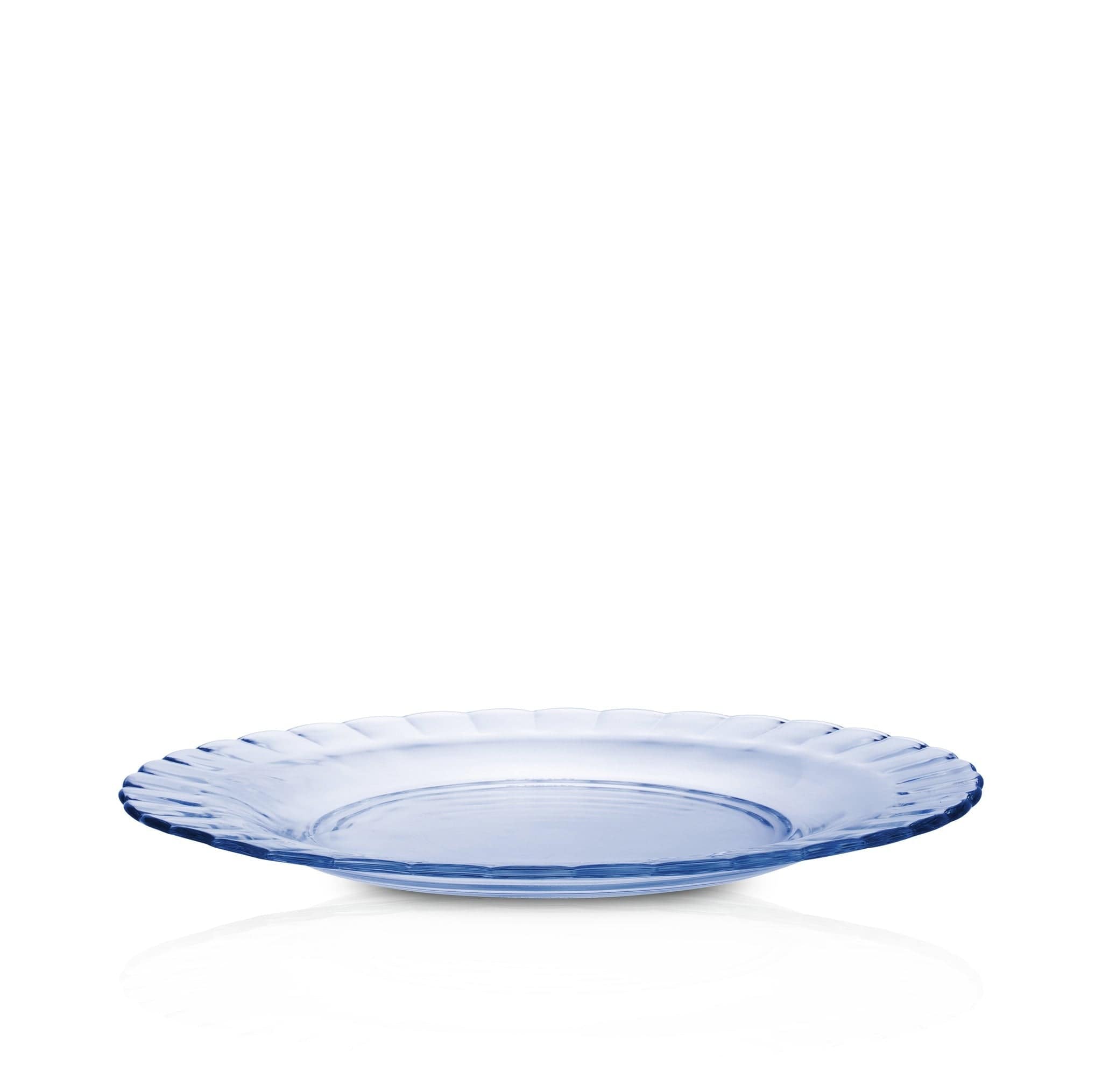 Duralex Le Picardie® Marine Tempered Glass Dinner Plate Set of 9 - Shatterproof & Dishwasher Safe for Everyday Dining, Parties & Restaurant Use
