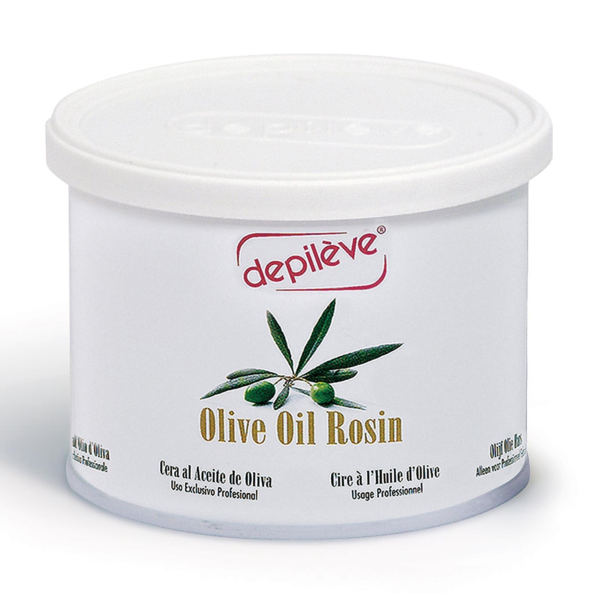 Depileve Soft Wax with Olive Oil Rosin - 14 oz Hair Removal Wax for Smooth Skin - Perfect for Home Waxing, Salon Use & DIY Beauty Treatments