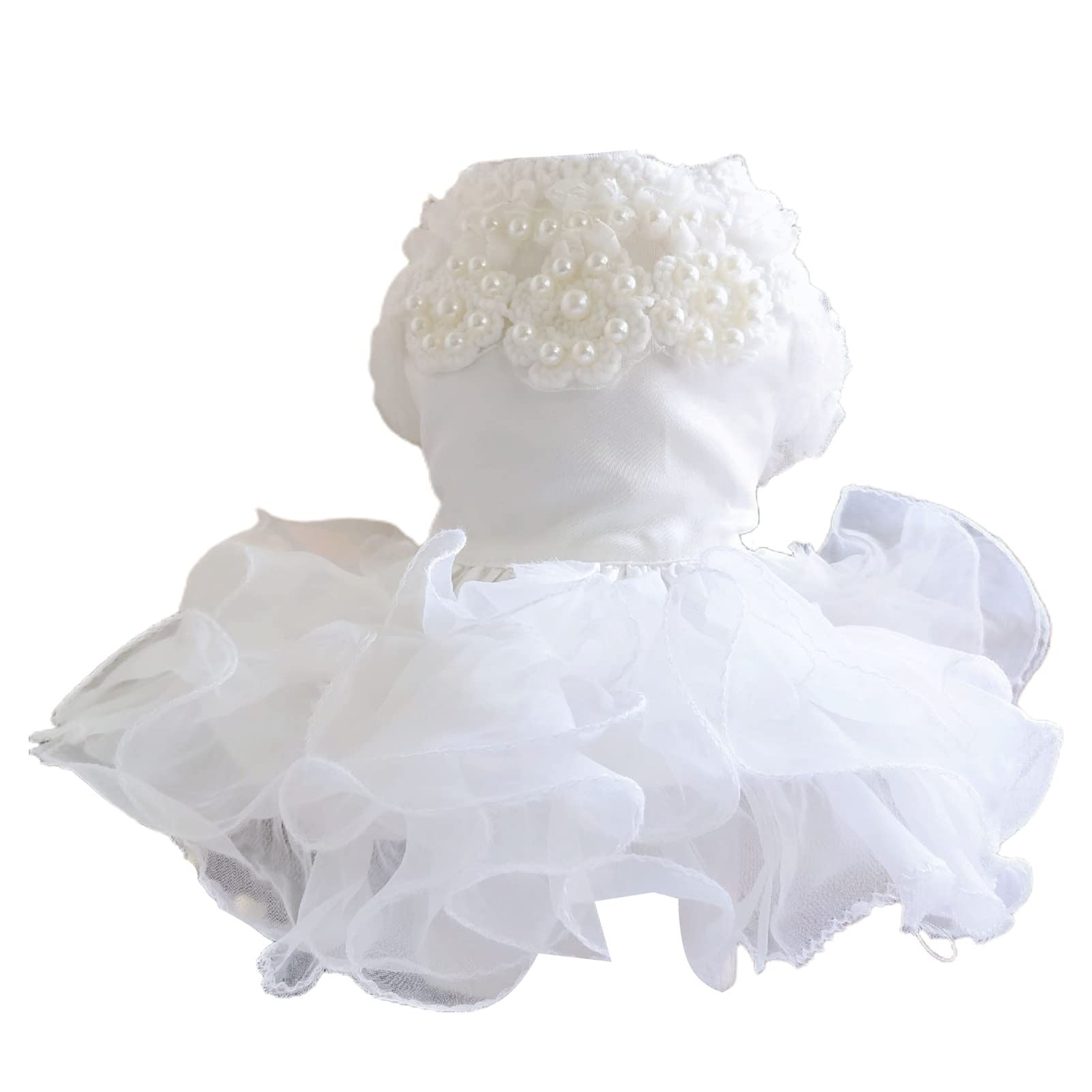Cute Dog Wedding Dress - Lace Pet Apparel for Outdoor & Parties