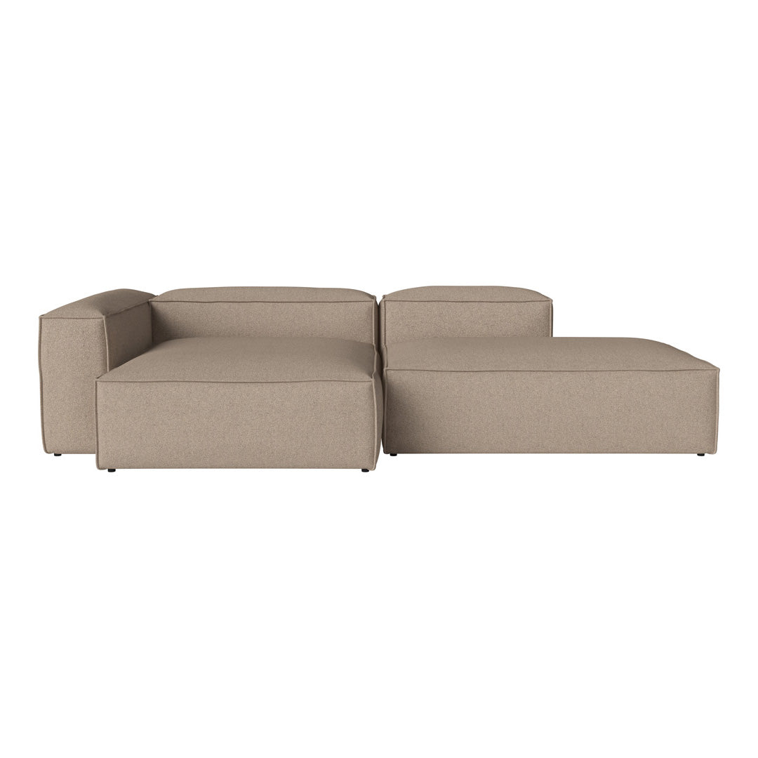 Cosima 2 Seater Sofa with Open End & Chaise - Modern Living Room Furniture for Small Spaces | Perfect for Apartments, Condos and Cozy Home Decor