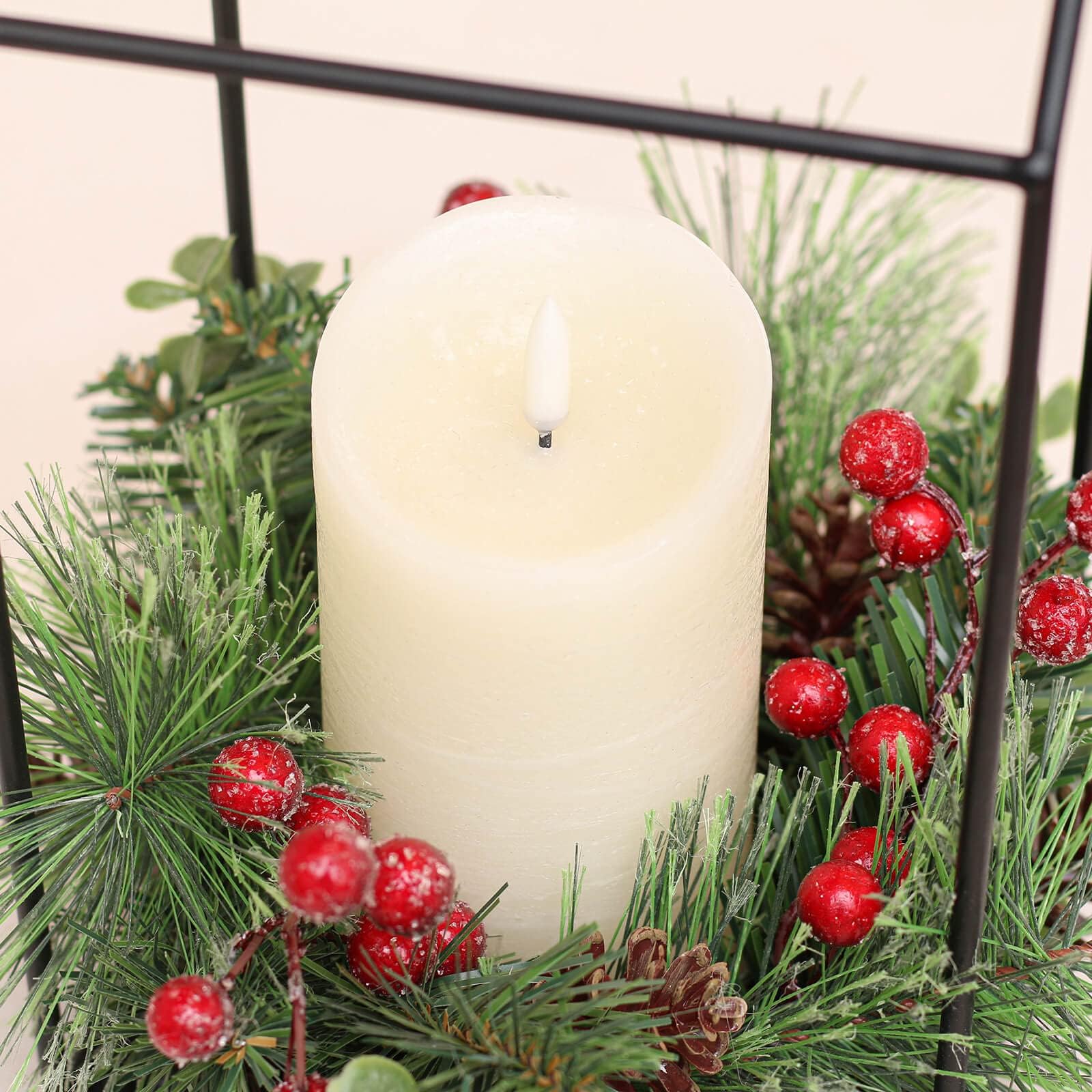 ANGELLOONG Flameless LED Candles with Remote - Real Wax Battery Operated Fake Candles with Timer, Set of 3 Ivory White Pillar Candles - Perfect for Valentine's Day, Weddings, Holiday Parties & Home Décor - Creates Romantic Ambiance for Dining, Meditation & Relaxation