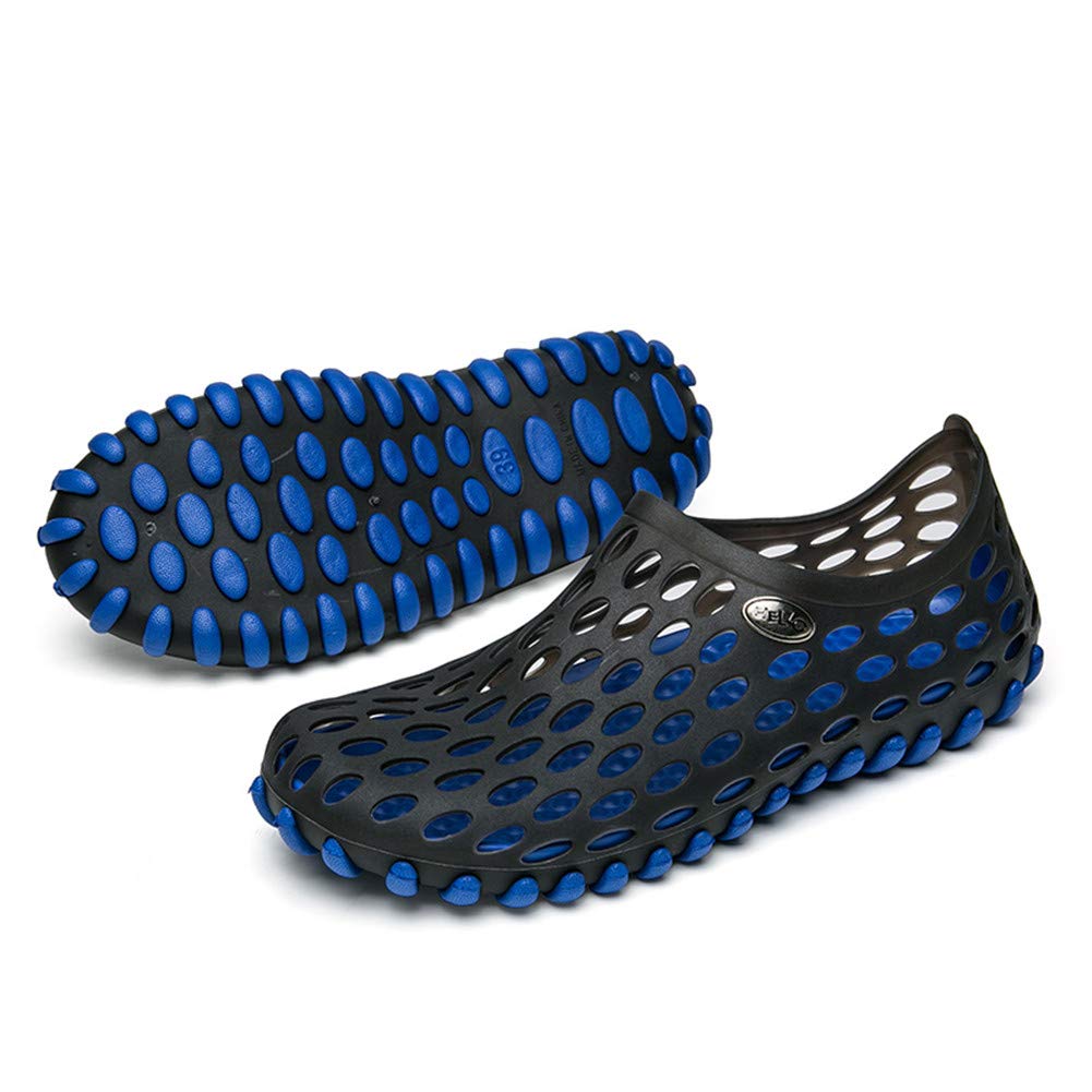 LEADER SHOW Men's Ultralight Breathable Water Shoes - Comfortable Hollow Sandals for Summer Beach, Pool & Outdoor Activities - Aqua Shoes for Swimming, Walking & Travel