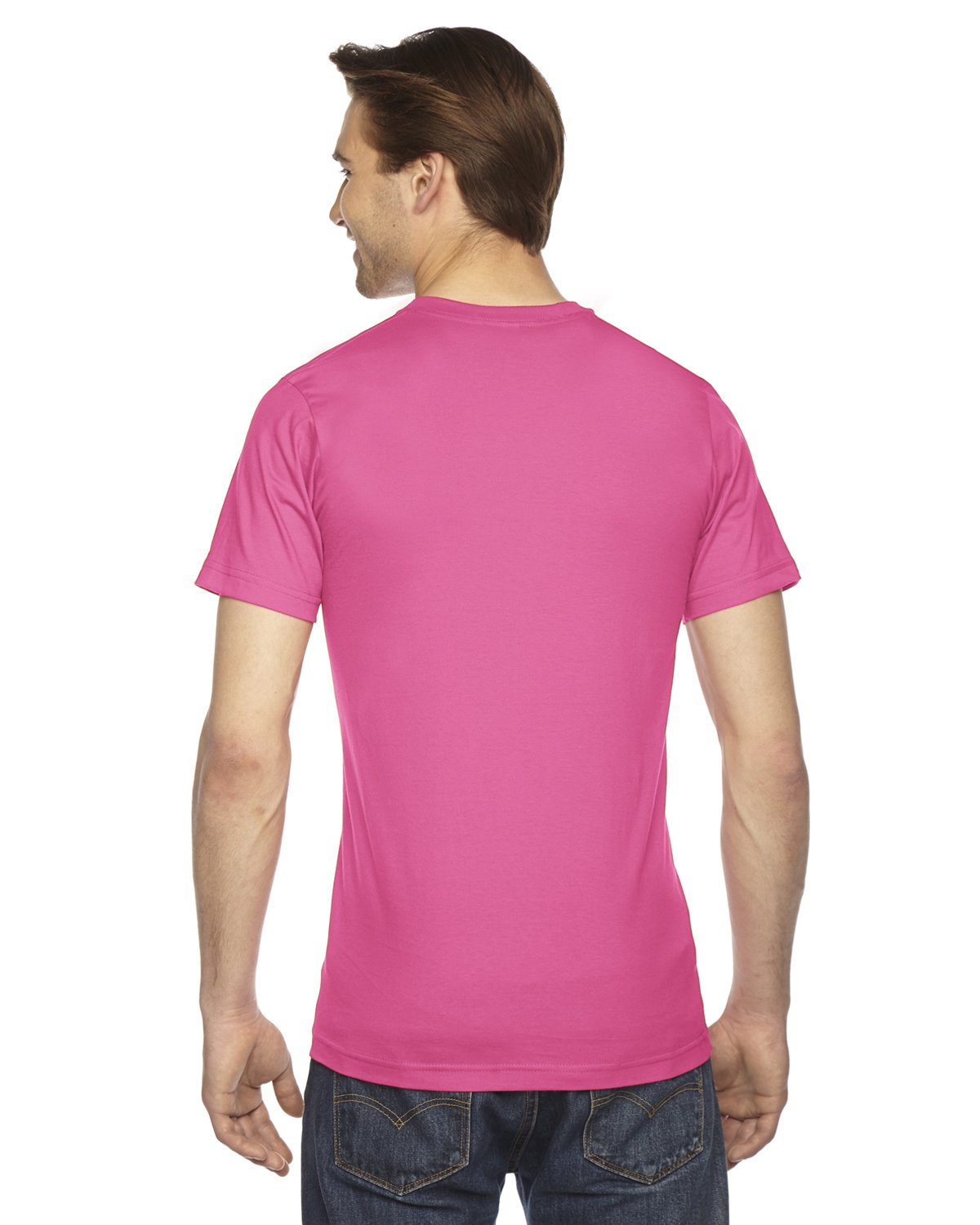 American Apparel Men's Rs2001 T-Shirt - Premium Cotton Crew Neck Tee for Casual Wear & Everyday Comfort