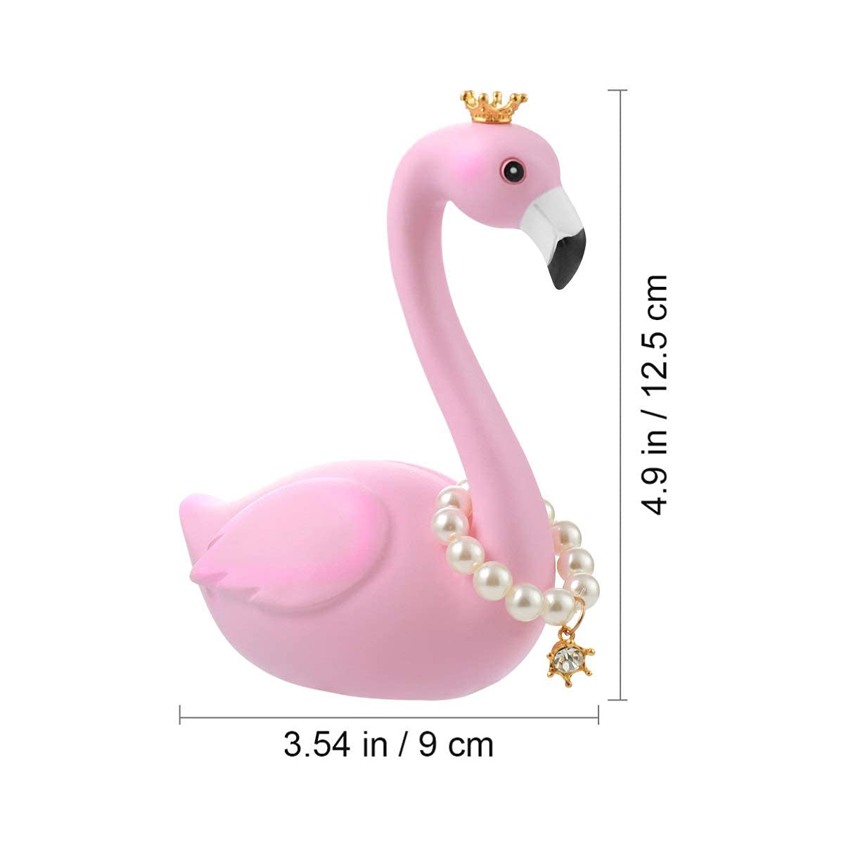Flamingo Cake Toppers - Pink Flamingo Cake Decorations 3.5X4.9 Inch | Elegant Wedding, Bridal Shower, Birthday & Anniversary Party Cake Topper | Perfect for Tropical, Beach Themed Celebrations and Flamingo Lovers