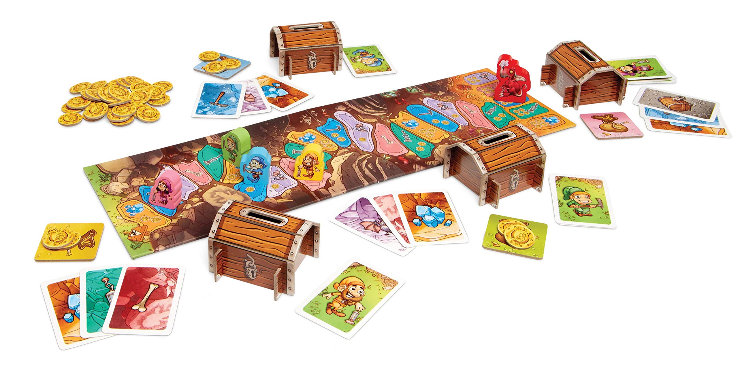Dragon's Cave Board Game - Fun Family Game Night