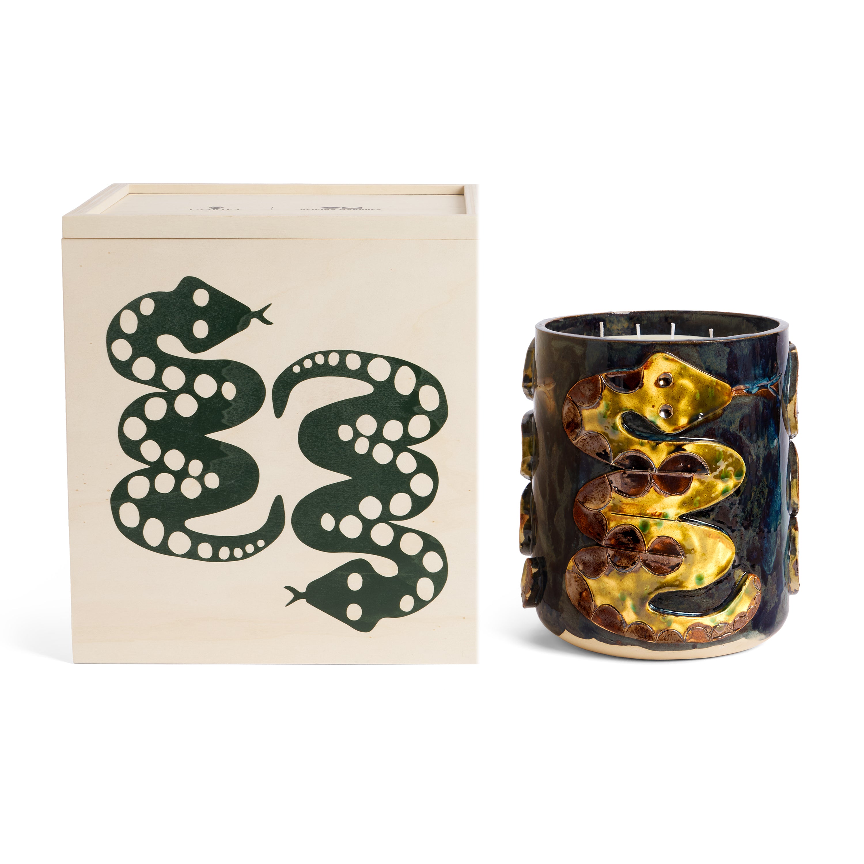 L'Objet x Oficina Marques Bucolica Luxury Scented Candle - 4 Wicks, Limited Edition of 30 - Perfect for Home Decor, Romantic Gifts & Spa Relaxation