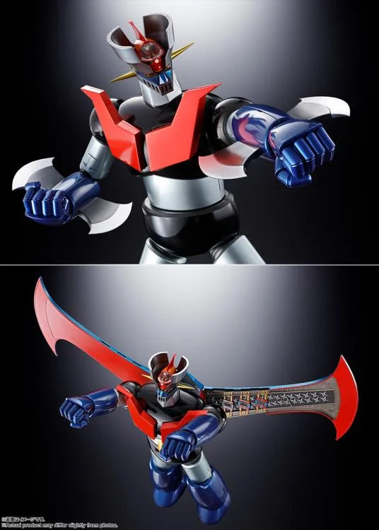Bandai DX Soul of Chogokin Mazinger Z 50th Anniversary Edition - Premium Collectible Action Figure for Anime Fans & Model Kit Enthusiasts - Perfect for Display, Gifts & Nostalgic Collections