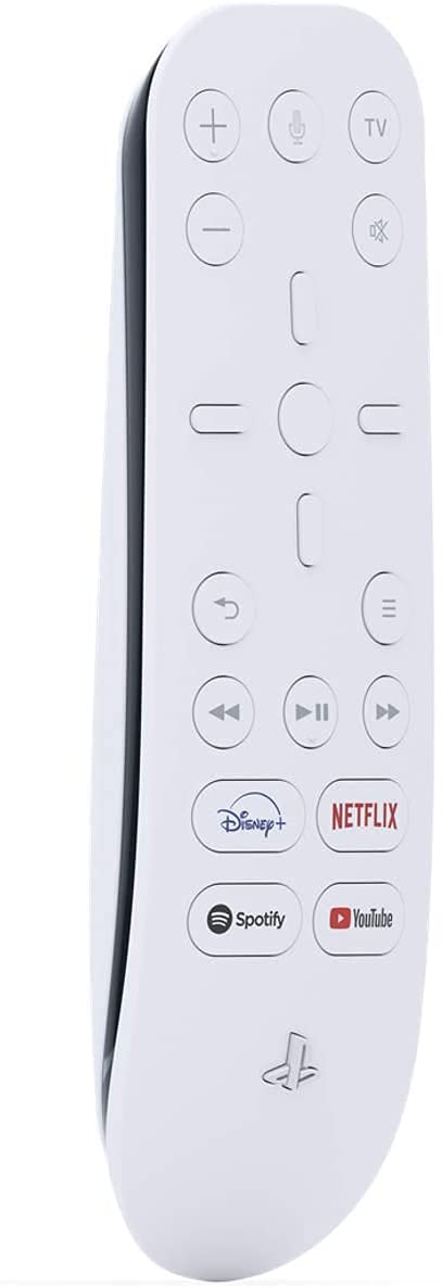Official Sony PS5 Media Remote Control - Wireless Bluetooth for Playstation 5 Console | Perfect for Streaming Movies, Music & Gaming Navigation