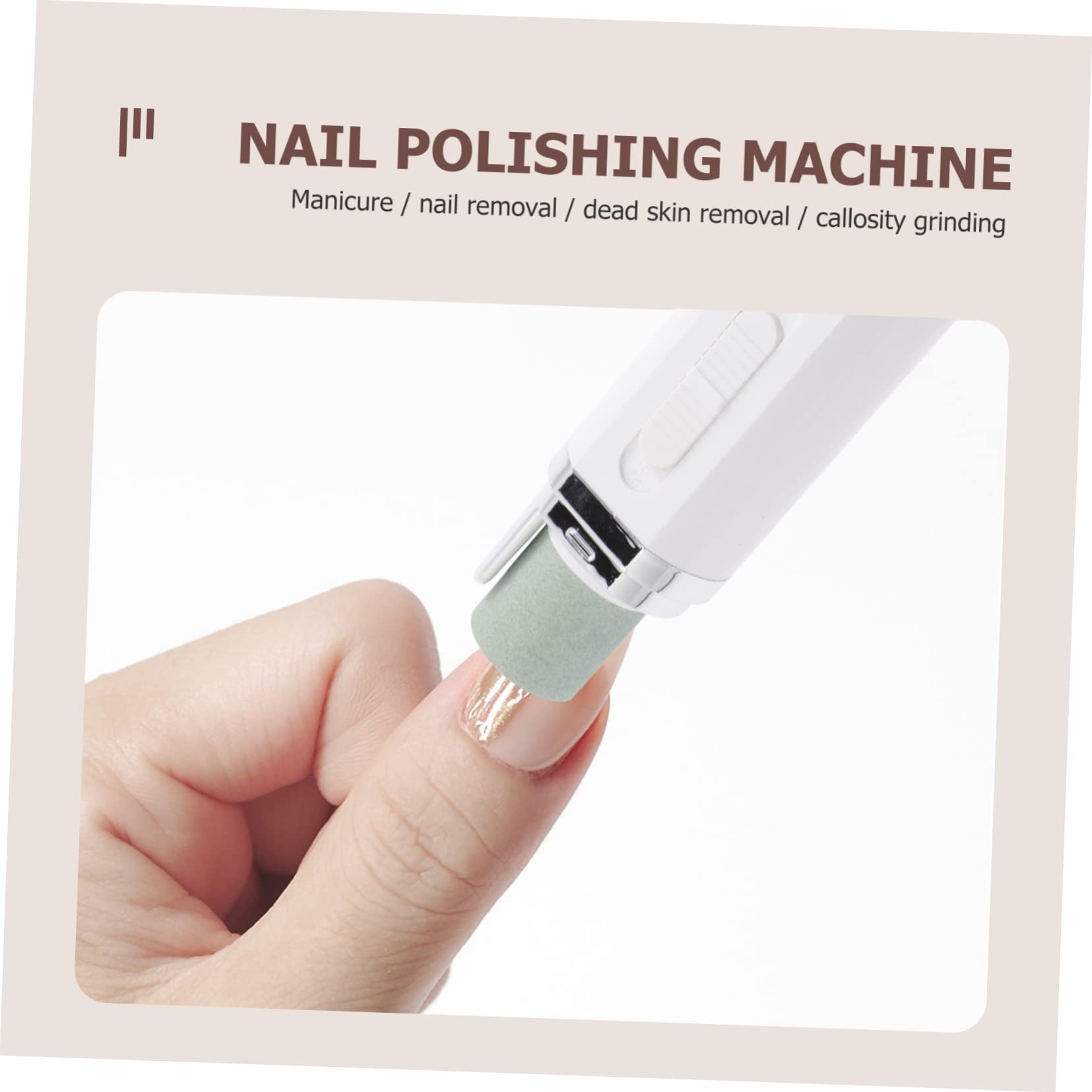 Beavorty Professional Electric Nail Drill Machine - Portable Manicure Tool for Acrylic Nails, Nail Polishing & Filing | Perfect for Home Salon, Nail Art & DIY Nail Care