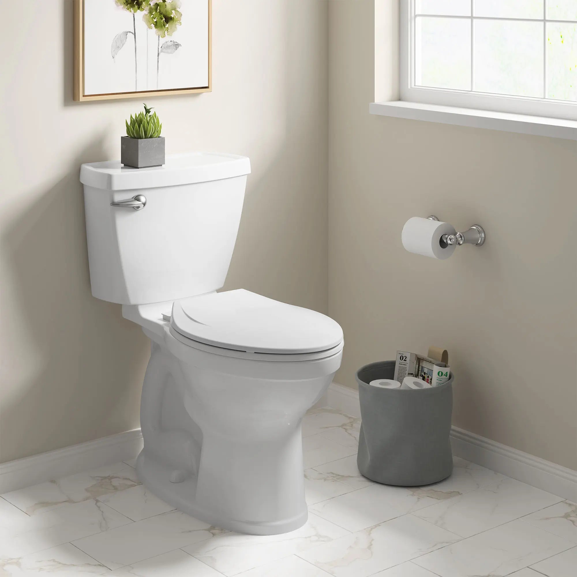 Champion® Slow Close & Easy Lift Elongated Toilet Seat - Soft Close Hinges, Easy Removal for Cleaning, Perfect for Modern Bathrooms & Home Renovations
