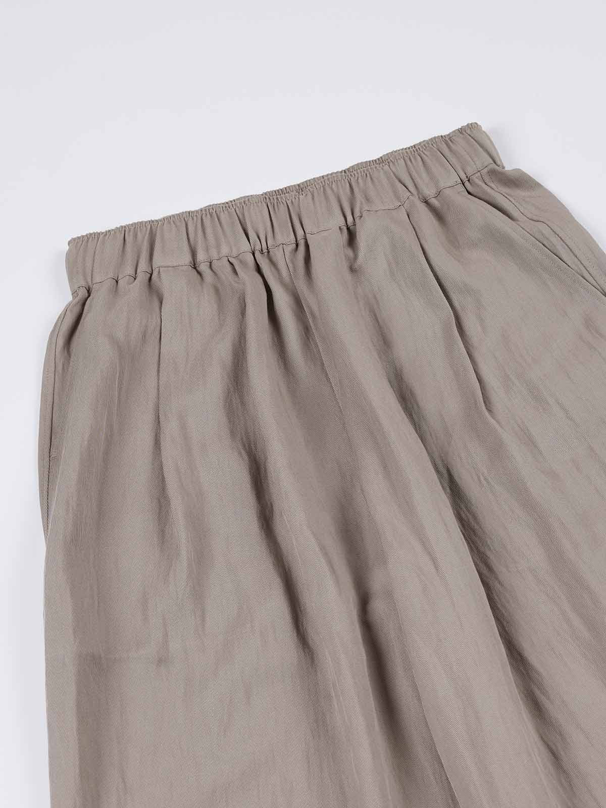 ASOBIO Women's Mid Rise Relaxed Wide Leg Tencel Cotton Pants - Soft Breathable Comfort for Work, Travel & Casual Wear